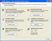 SUPERAntiSpyware Free Edition 5.0.1108 screenshot. Click to enlarge!