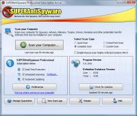 SUPERAntiSpyware Tech Edition 5.6.1020 screenshot. Click to enlarge!