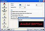 SWFText 1.3 screenshot. Click to enlarge!