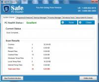 Safe PC Cleaner Free 4.1 screenshot. Click to enlarge!