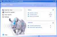 Safe n Sec Plus Bitdefender 2.5.3119 screenshot. Click to enlarge!