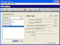 Safe-n-Secure Privatize Platinum 1.105 screenshot. Click to enlarge!