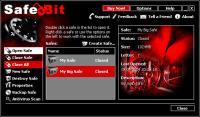SafeBit Disk Encryption 1.8 screenshot. Click to enlarge!