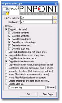 SafeCopy 1.0 screenshot. Click to enlarge!