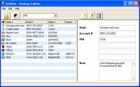 SafeDee Password Safe - Desktop Edition 2.3.1 screenshot. Click to enlarge!