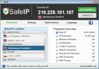 SafeIP 2.0.0.2616 screenshot. Click to enlarge!
