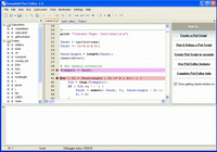 SannySoft Perl Editor Professional for to mp4 4.39 screenshot. Click to enlarge!