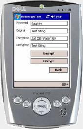 SapphireEncrypt 04.00 screenshot. Click to enlarge!