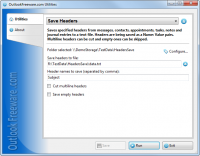 Save Headers 2.5 screenshot. Click to enlarge!