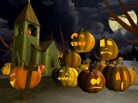 Scary Halloween 3D Screensaver 1.05 screenshot. Click to enlarge!