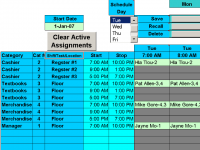 Schedule 25 Limited Availability People 1.94 screenshot. Click to enlarge!