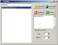 Scheduler 1.2 screenshot. Click to enlarge!
