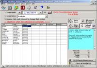 School Attendance Keeper 2.1.4.853 screenshot. Click to enlarge!
