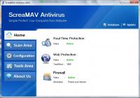 ScreaMAV Antivirus 2013 3.4 screenshot. Click to enlarge!