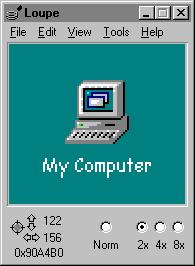 Screen Loupe 2000 6.0 screenshot. Click to enlarge!