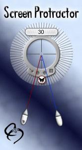 Screen Protractor Mac Edition 3.2 screenshot. Click to enlarge!