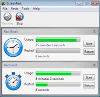 ScreenRest 2.0.7 screenshot. Click to enlarge!