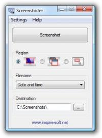 Screenshoter Free 1.8 screenshot. Click to enlarge!