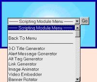 Scripting Modules 2.0 screenshot. Click to enlarge!