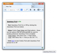 Seamless Print 0.1.2.127 screenshot. Click to enlarge!