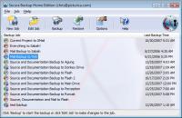 Secura Backup Home Edition 3.06 screenshot. Click to enlarge!