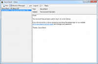 SecuriSend 1.1.0.5 Beta screenshot. Click to enlarge!