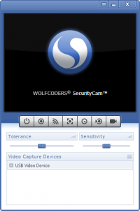 SecurityCam 2.1.0.3 screenshot. Click to enlarge!