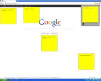Self-stick notes 1.1.0.1 screenshot. Click to enlarge!