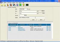 SelfAccounts 2.0 screenshot. Click to enlarge!