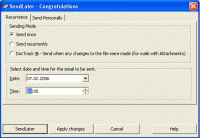 Send Later for Outlook 2.30 screenshot. Click to enlarge!