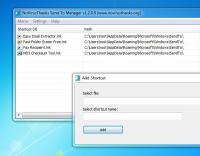 NoVirusThanks SendTo Manager 1.5.0.0 screenshot. Click to enlarge!