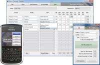 Senomix Timesheets 3.41 screenshot. Click to enlarge!