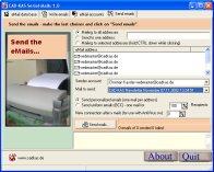 Serial-Mails 1.0 screenshot. Click to enlarge!