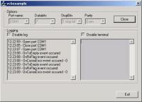 Serial Port ActiveX Control 2.5 screenshot. Click to enlarge!