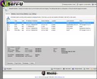 Serv-U FTP Server 15.0.0.0 screenshot. Click to enlarge!