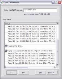 Server Website Monitoring Tool 3.1.0.8 screenshot. Click to enlarge!