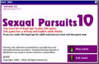 Sexual Pursuits 10.7.0 screenshot. Click to enlarge!