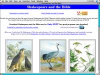Shakespeare and the Bible 1.0 screenshot. Click to enlarge!