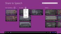 Share to Speech for Windows 8.1 1.1.0.39 screenshot. Click to enlarge!