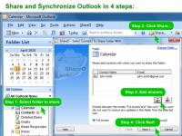 ShareO for Outlook 3.51 screenshot. Click to enlarge!
