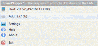 SharePlugger 1.2.14 screenshot. Click to enlarge!
