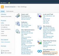 SharePoint Data Connector 2.3.722.0 screenshot. Click to enlarge!