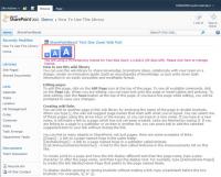SharePoint Text Size Zoom 1.4.508.0 screenshot. Click to enlarge!