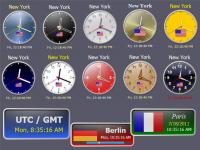 Sharp World Clock 7.53 screenshot. Click to enlarge!