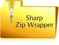 Sharp Zip Wrapper 1.01 screenshot. Click to enlarge!