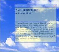 Sheer Notes 1.1 screenshot. Click to enlarge!
