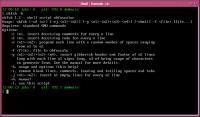 Shell script obfuscator 1.2 screenshot. Click to enlarge!