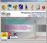 Shopping Cart Professional 6.08 screenshot. Click to enlarge!