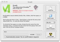 ShredIt X 5.8.8 screenshot. Click to enlarge!