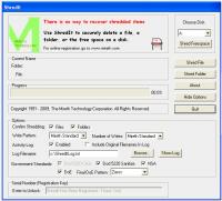 ShredIt for Windows 5.3.2 screenshot. Click to enlarge!